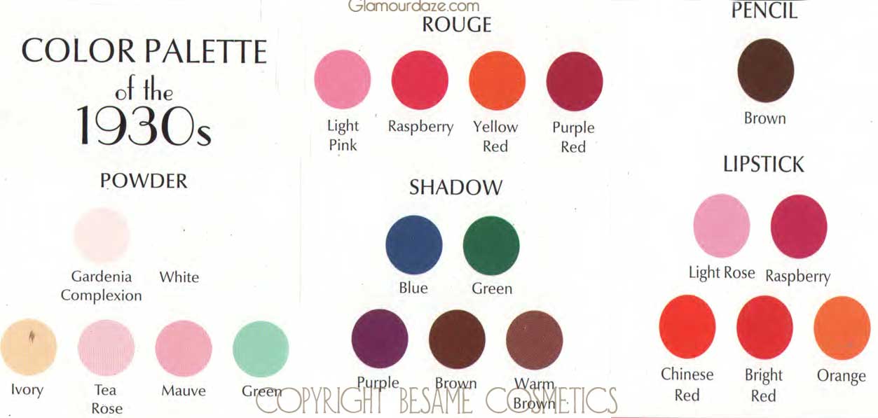 1930s-MAKEUP-color-palette